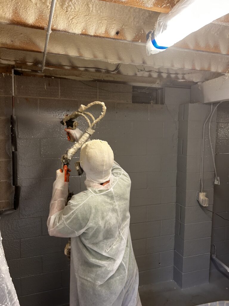 spray foam insulation