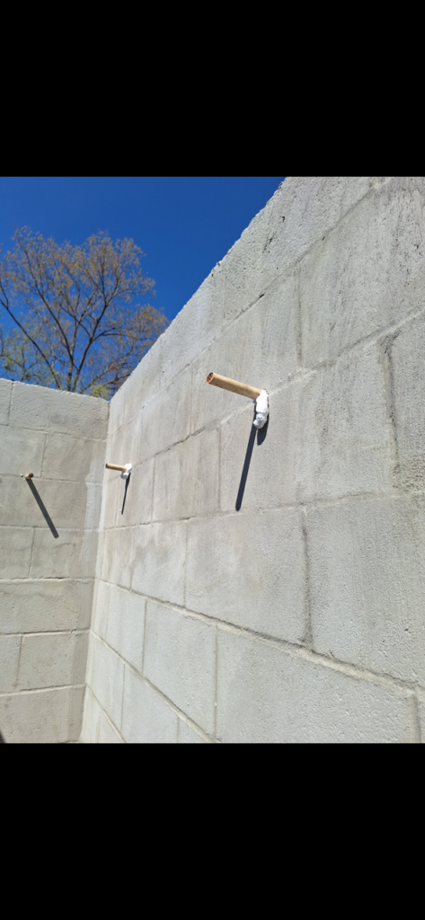 spray foam insulation on wall